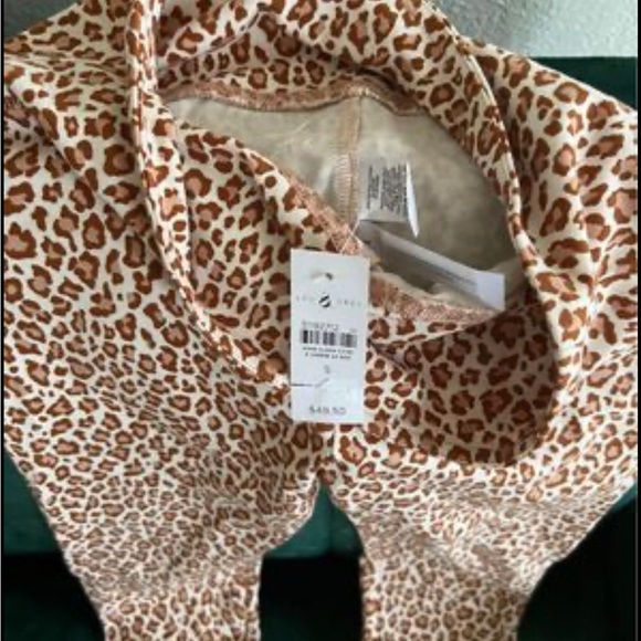 New Leopard Print Yoga Lounge Pants Small - Picture 3 of 3